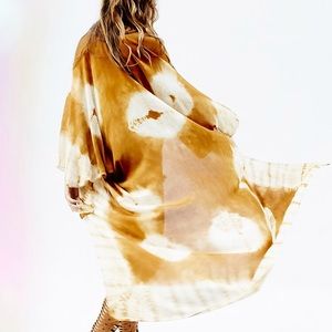 Free People Spellbound Tie Dye Kimono